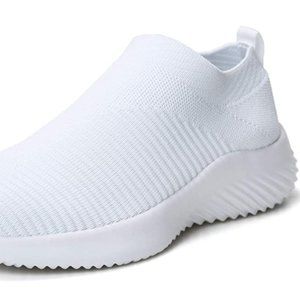 Women's Walking Shoes Fabric Breathable Slip